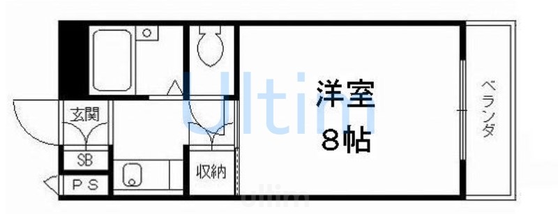 サンシャイン桃山の間取り