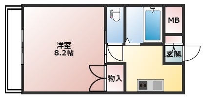 ブランシュ富士２の間取り