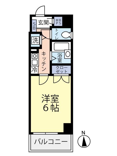 【グランヴァン高田馬場の間取り】