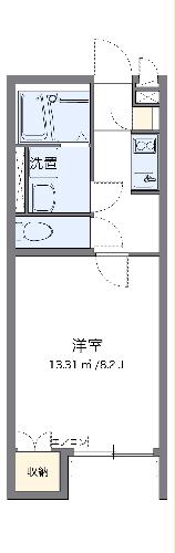 レオネクストコーポ　地純の間取り