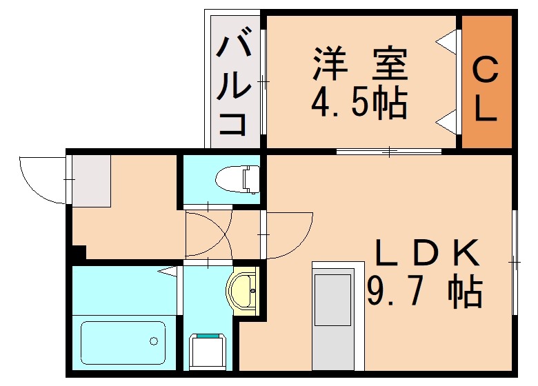 ラグナ和白の間取り