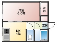 【繁昌荘の間取り】