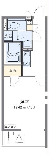 クレイノオケイルＳｅｃｏｎｄの間取り