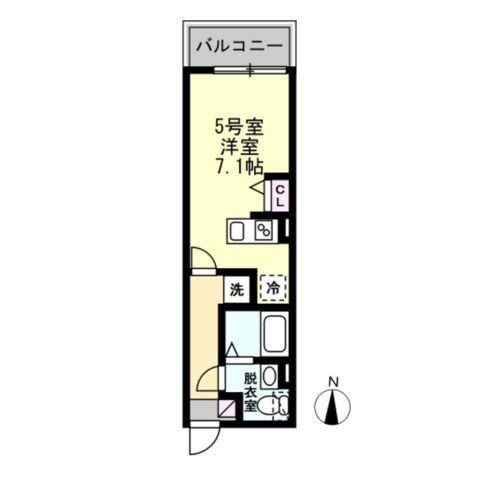 Felice浅田の間取り