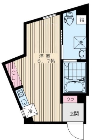 杉並区天沼のマンションの間取り