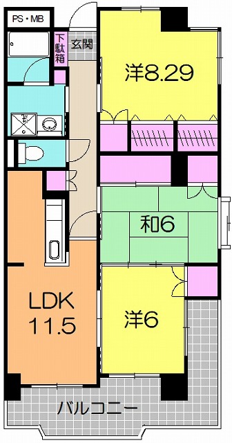 高橋ビルIの間取り