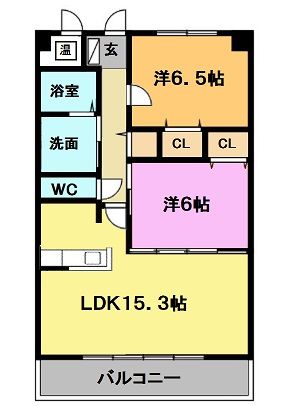 プレシオの間取り