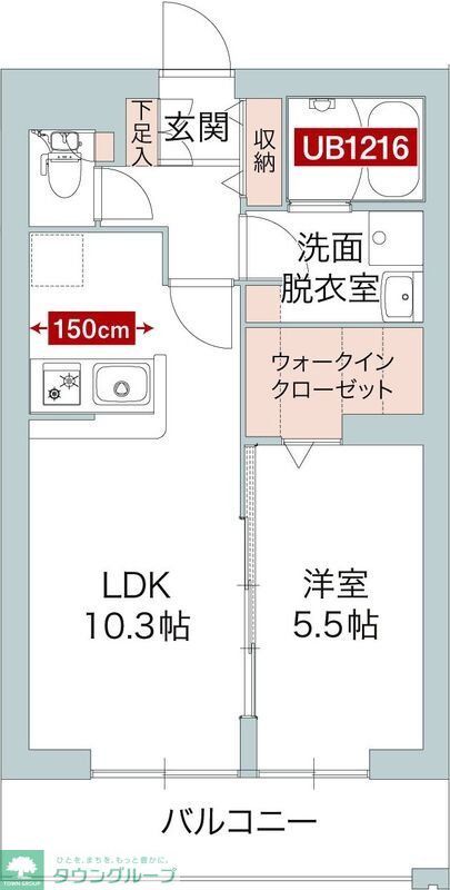 【茅ヶ崎市小和田のマンションの間取り】