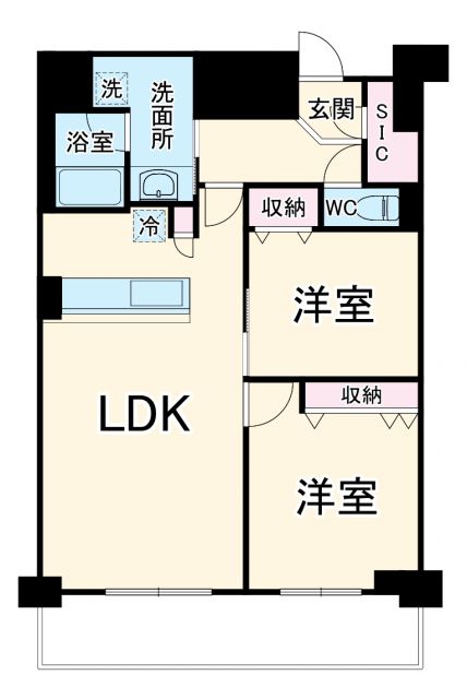 ロイジェント日吉IIの間取り