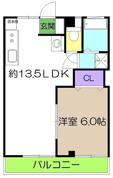 コーポラス三穂の間取り