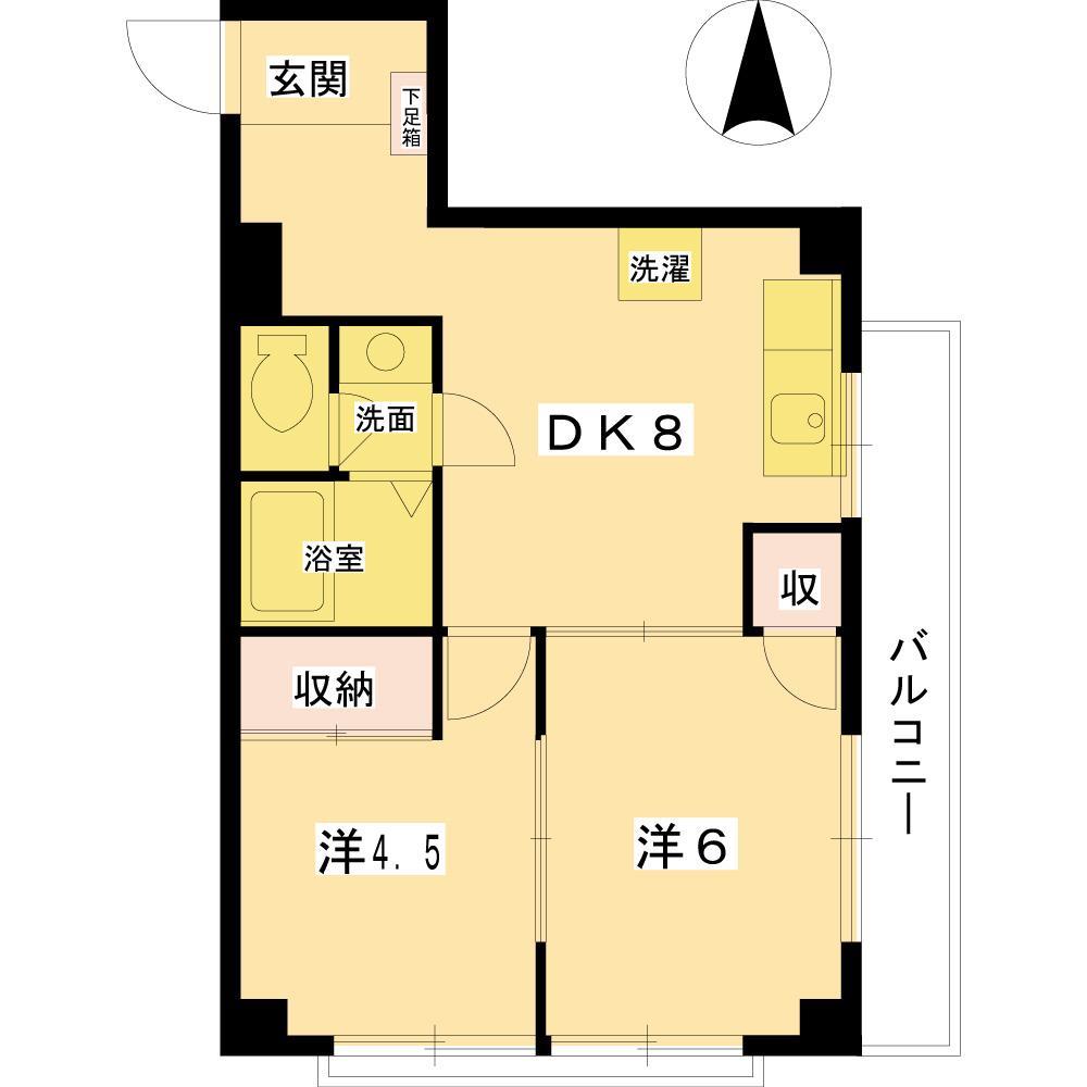 アイリットマンションの間取り