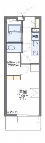 北九州市門司区大里東のマンションの間取り