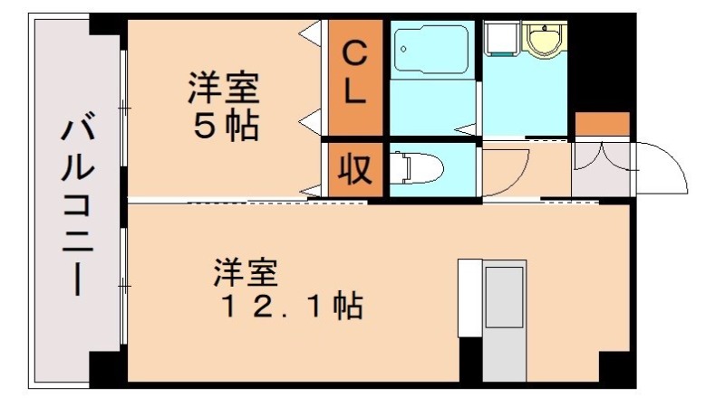 レフティヒルズ多の津の間取り