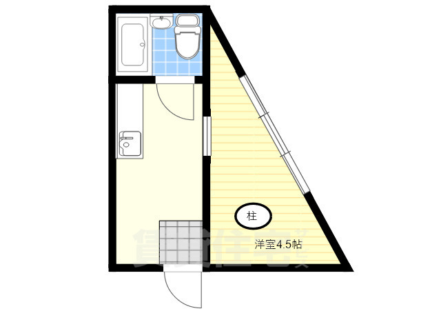 高槻市安満新町のマンションの間取り