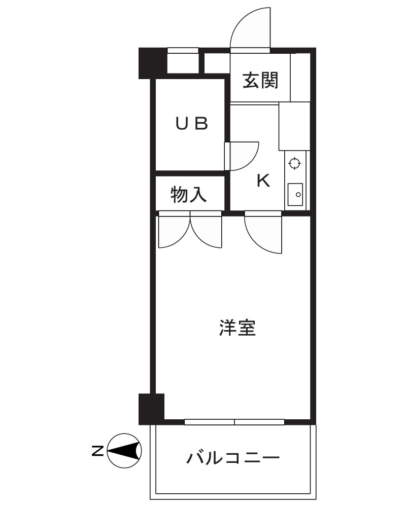 吉田ビルの間取り