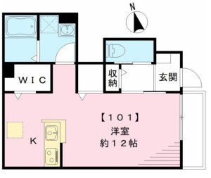 カームの間取り