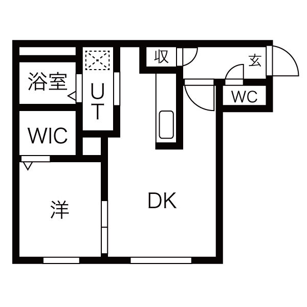 サンヴィレッジ琴似IIの間取り