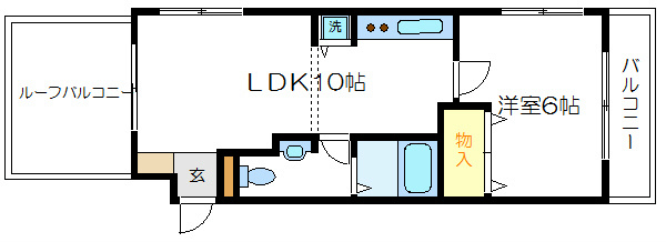 葛飾区東新小岩のマンションの間取り