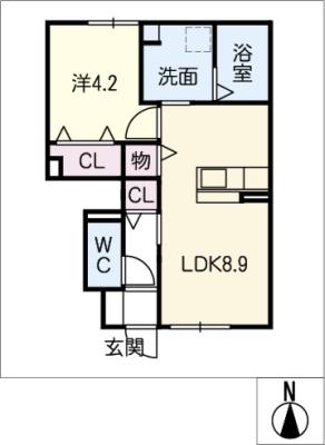 エルヴィータ煌きの間取り