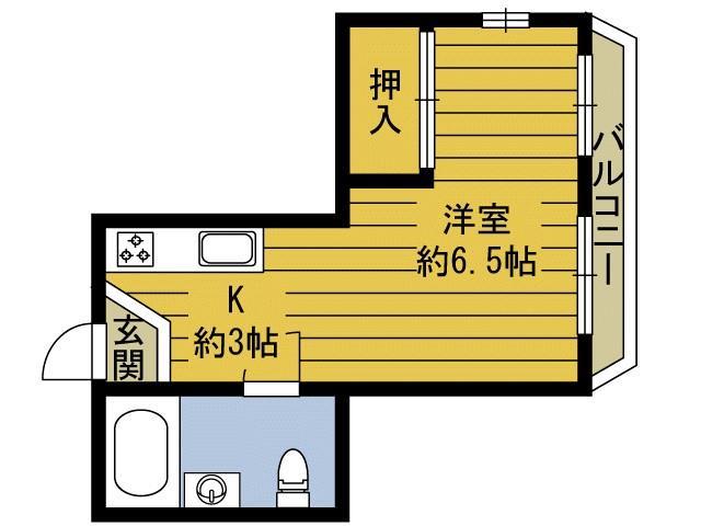 コスモス長浜の間取り