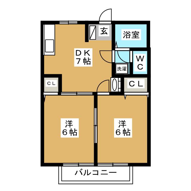 アミニティグリーンIIIの間取り