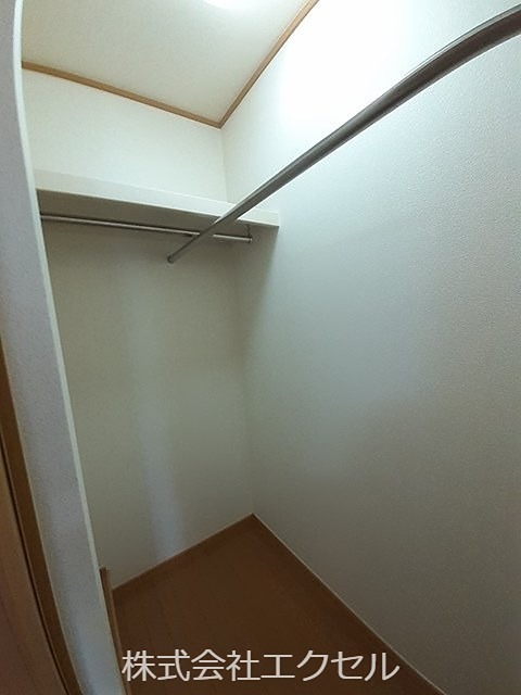 収納　ウォークインクローゼットです。