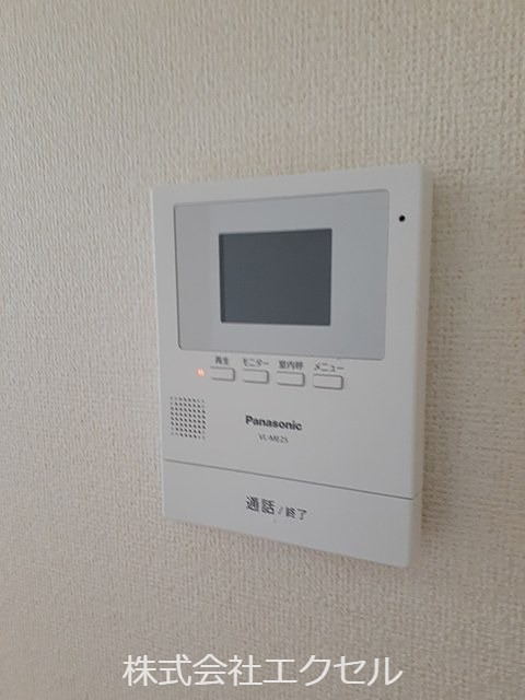 セキュリティ　来訪者の姿を確認できます。