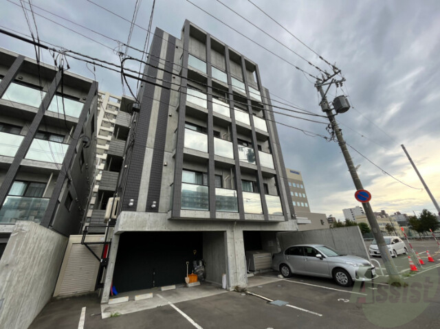 建物外観　札幌市東区北２９条東「グランディーヴァ」
