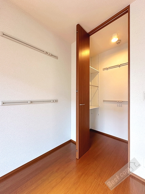 収納　大容量のワンステップクローゼット付き♪