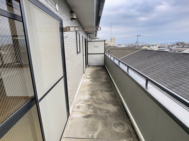 バルコニー　2025年11月撮影