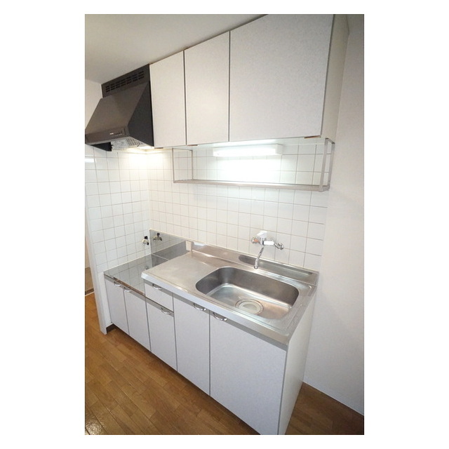 キッチン　機能的なキッチンスペース