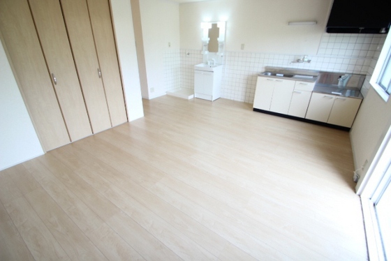 居室・リビング　※写真は別号室のものとなります。