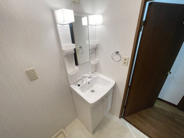 洗面設備　洗面所です