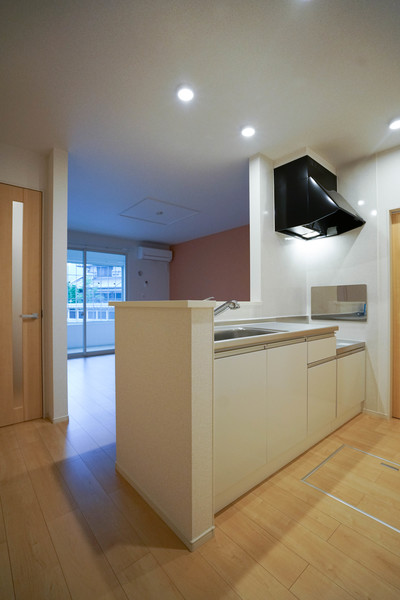 キッチン　同じ建物の別なお部屋