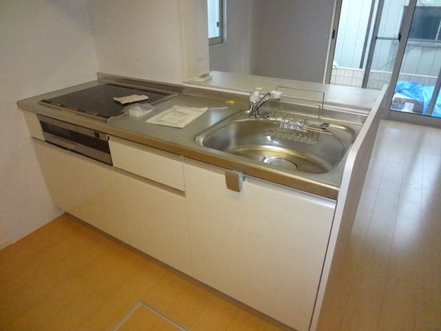 キッチン　♪2口ガスコンログリル付き♪