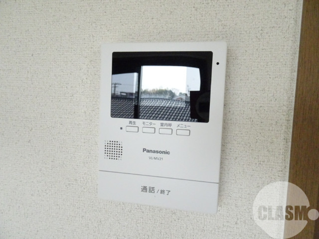 セキュリティ　来訪者が確認できるモニターホン♪