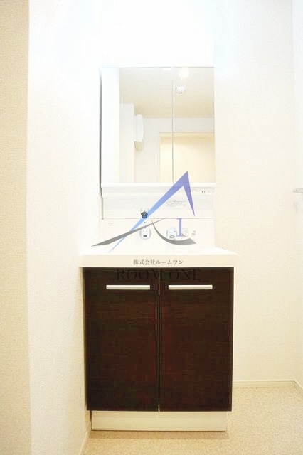 洗面設備　洗面台です。