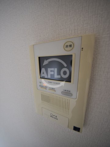 セキュリティ　プレサンス谷町アルファ　TVモニター付きインターホン