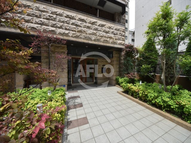 エントランス　プレサンス谷町アルファ　エントランス