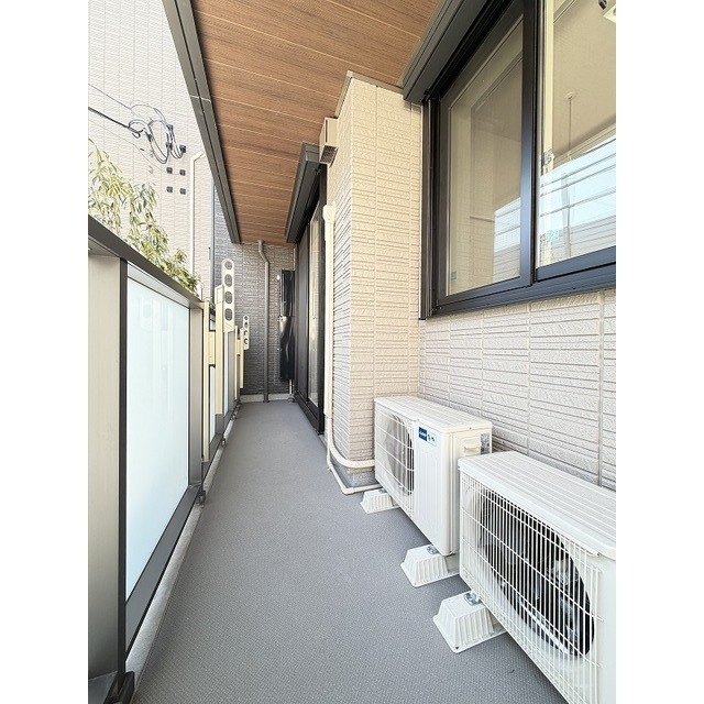 バルコニー　広々としたバルコニースペースです♪