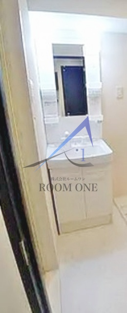 洗面設備　洗面台です。