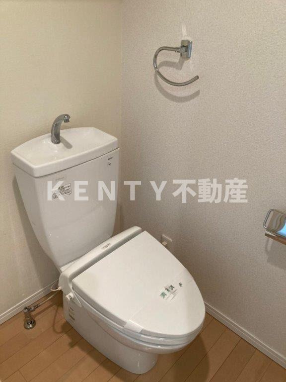 トイレ　ゆったりとした空間のトイレです