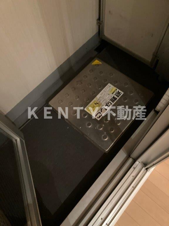 バルコニー　お洗濯にも便利なバルコニー付き