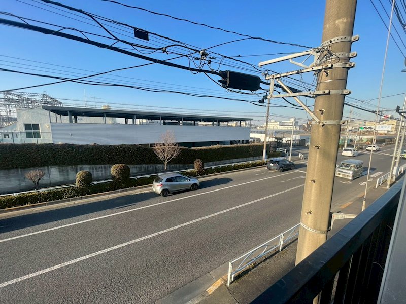 バルコニー　リフォーム中のため別のお部屋の写真を使用しております。