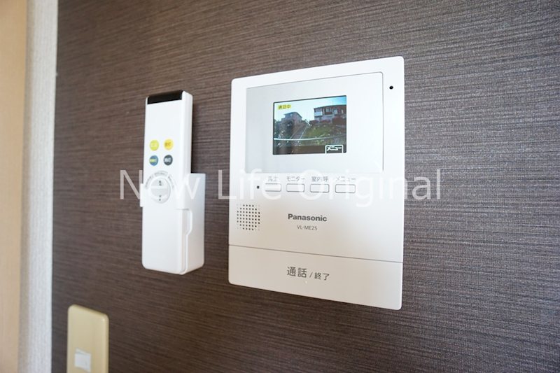 セキュリティ　室内から来訪者を確認できるTVモニターホン付きで安心です☆