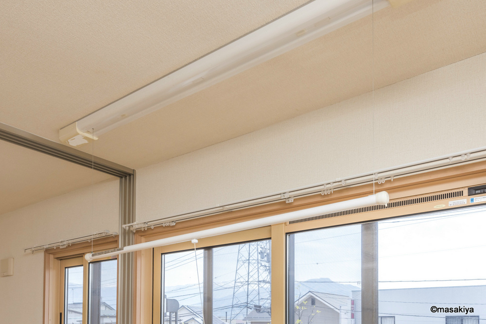 その他設備　室内物干し