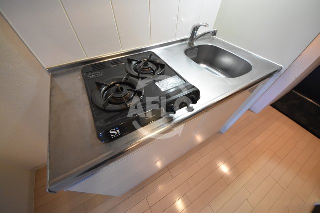 キッチン　プレミアムコート天神橋　システムキッチン