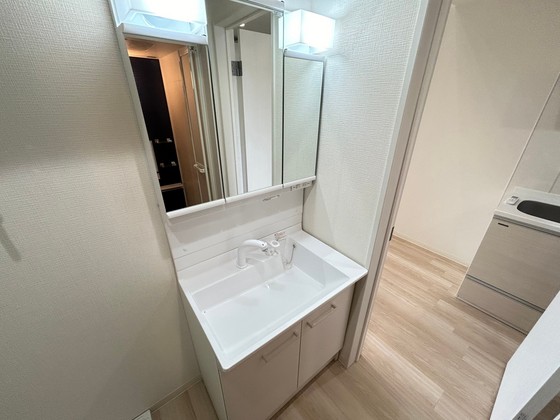 洗面設備　※別部屋の写真です