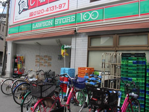 コンビニ　ローソンストア100 LS北区豊島三丁目店（コンビニ）まで300m