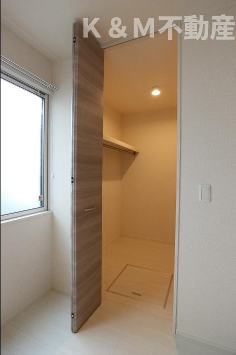 収納　収納のためのスペースです